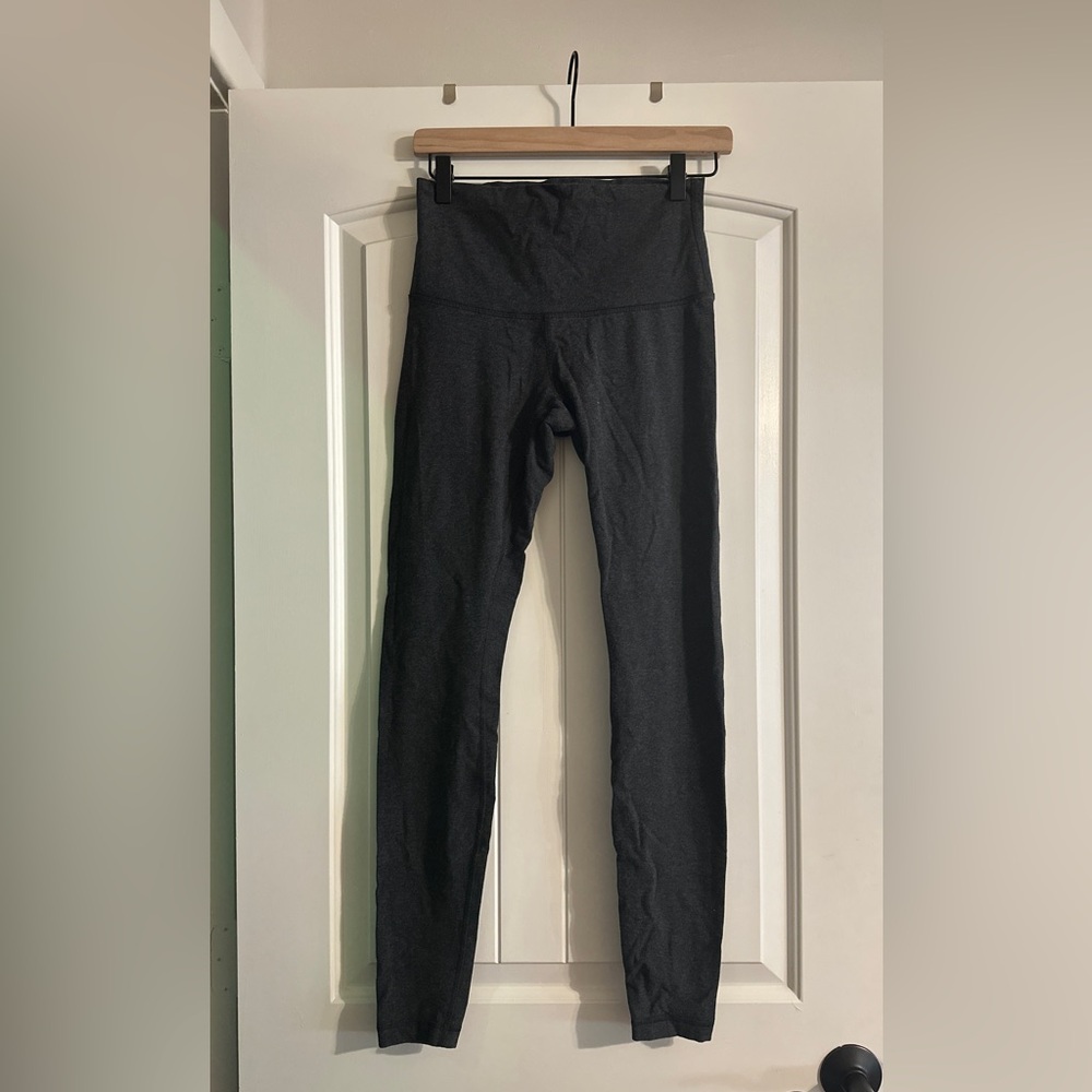 Lululemon Align High-Waisted Black/Grey Leggings